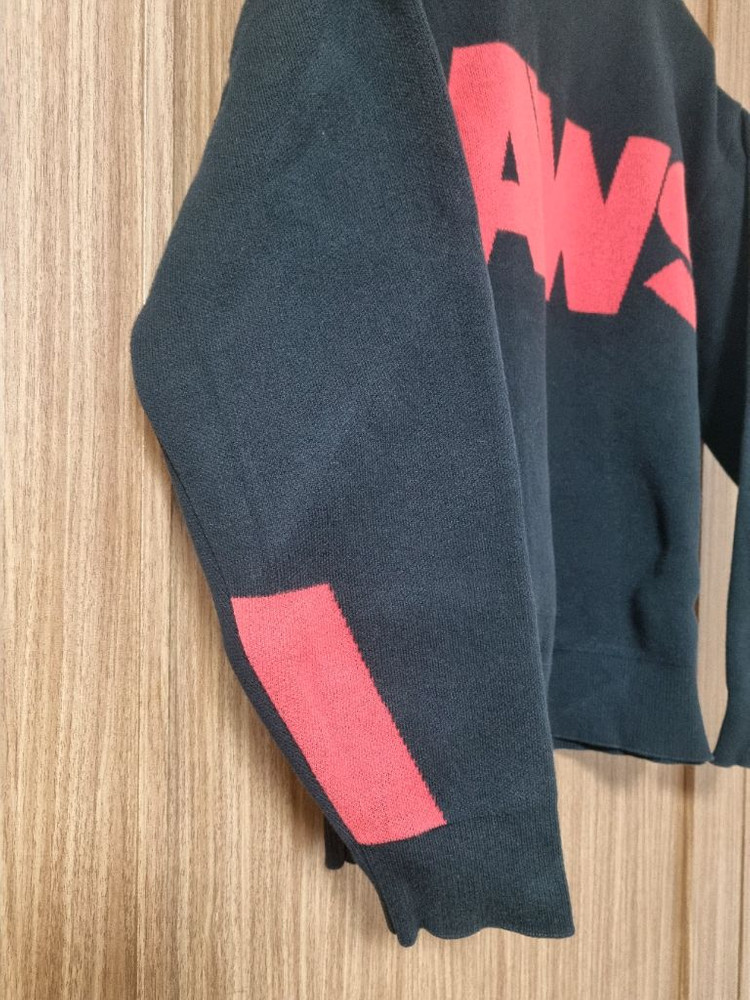 칼리프에쉬 죠스 콜라보 블랙 오버핏 니트 105사이즈 판매합니다~!--4