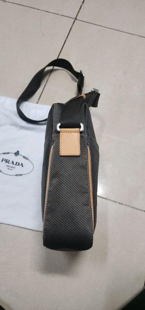 루이비통 자가드 크로스백/ 서류가방--8