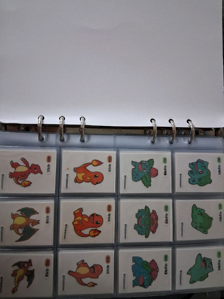 포켓몬띠부실 1세대 완제품 판매 이미지