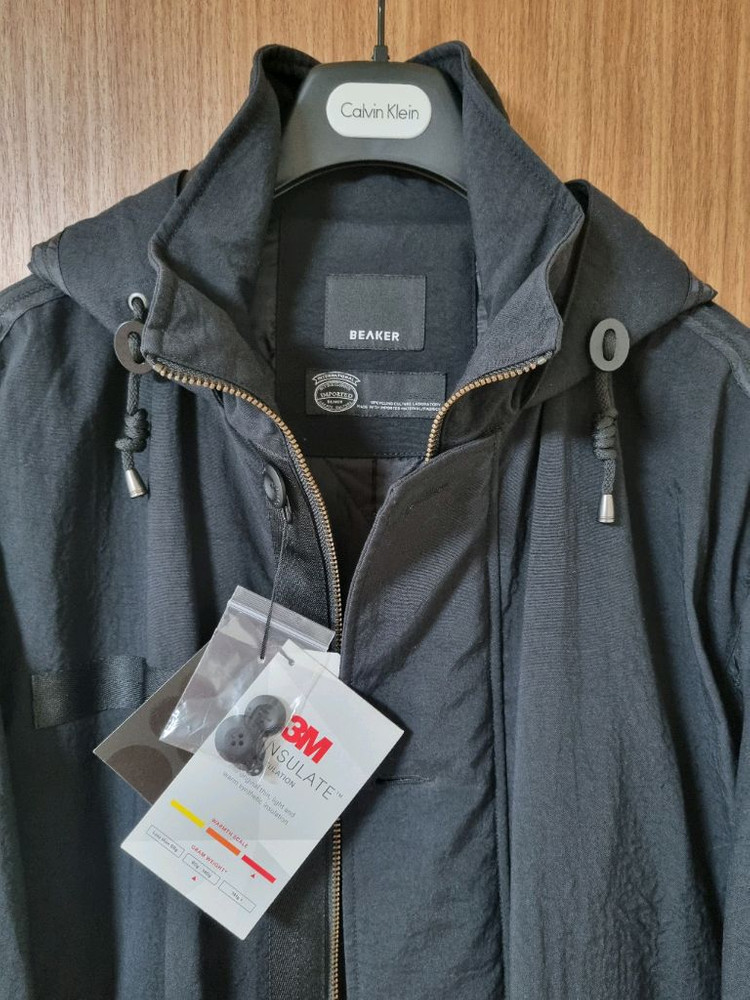 BEAKER 비이커 블랙 롱패딩 야상 점퍼 105사이즈 새제품 판매합니다~!--1