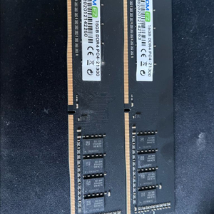 COMEZ DDR4 16GB RAM 2개 일괄 이미지