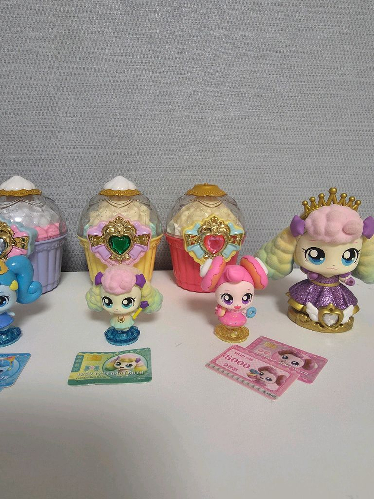 새콤달콤티니핑)커핑머핑피규어+요거핑등 일괄(디저트티니핑)--4