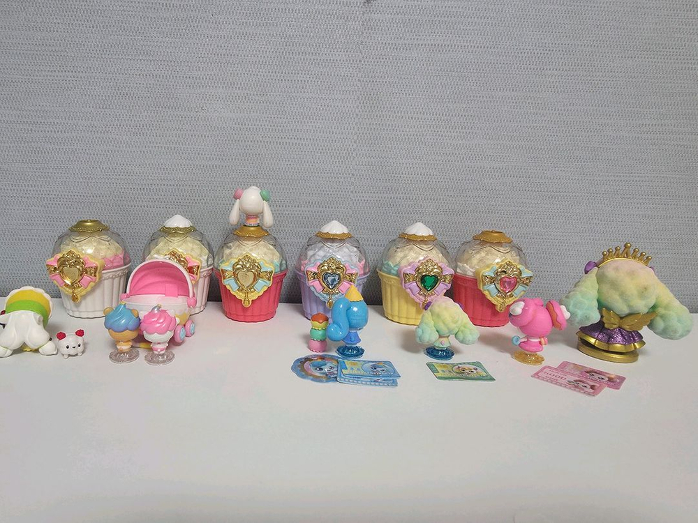 새콤달콤티니핑)커핑머핑피규어+요거핑등 일괄(디저트티니핑)--6