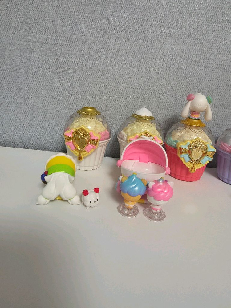 새콤달콤티니핑)커핑머핑피규어+요거핑등 일괄(디저트티니핑)--7