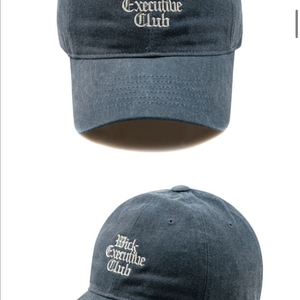 새제품| 윅 Executive 클래식 피그먼트 워싱 볼캡/모자 블루/네이비
