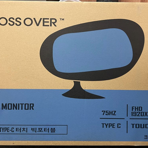 크로스오버 24인치 터치 모니터