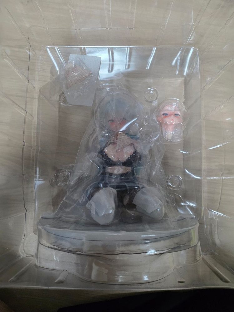 PURE 미망인 설녀 유키노 미후유 1/6 앉아있는 유키노 씨 성인 피규어 팝니다--1