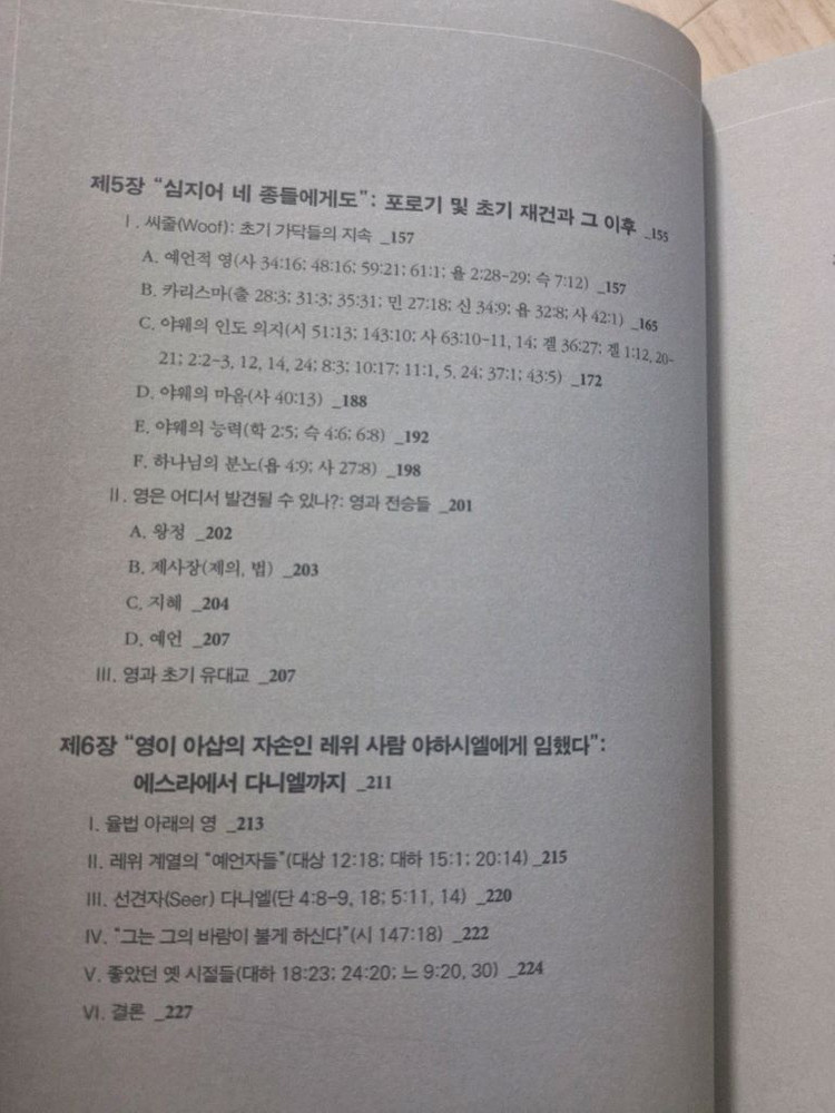 구약의 성령론(기독교, 신학 서적)--4