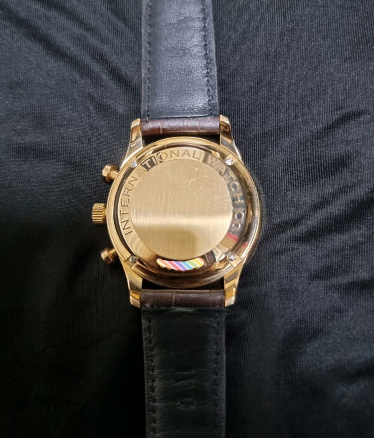 iwc 포르투기저 크로노 18k 금통 41mm 이미지