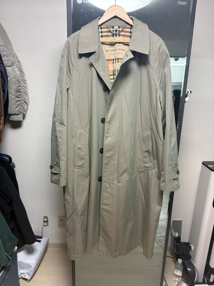 버버리/헤리티지 브라이튼 롱 트렌치코트/54--3