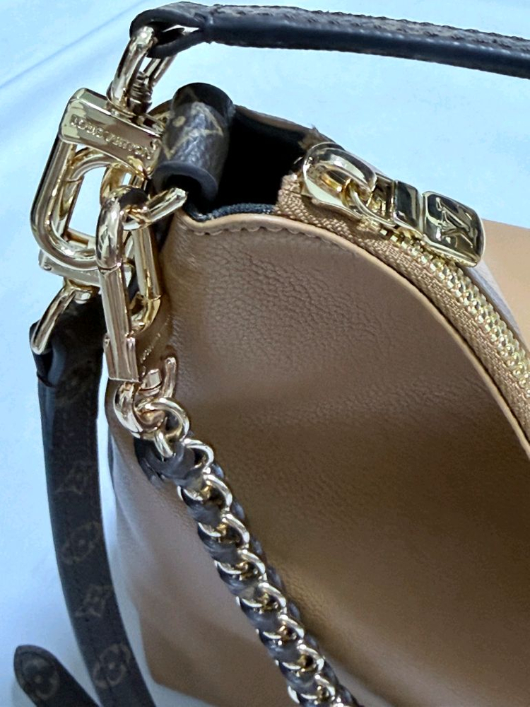 풀박스 새상품>멀티패스 호보 브라운--2