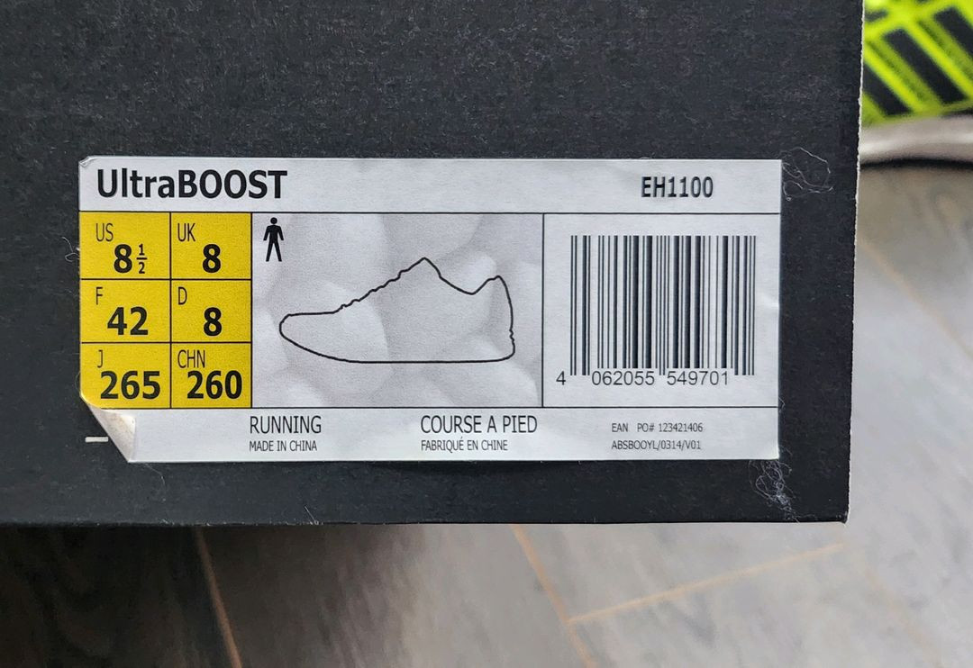 아디다스 울트라부스트 EH1100 265사이즈--2