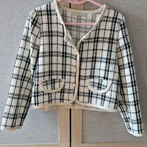 핑크피그 니트가디건