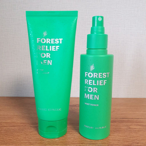 네이처리퍼블릭 남성 폼클렌징 + 토너 세트