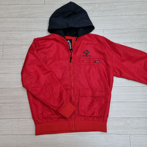 간절기 옷-컨버스 후드 점퍼 160(새 상품급)