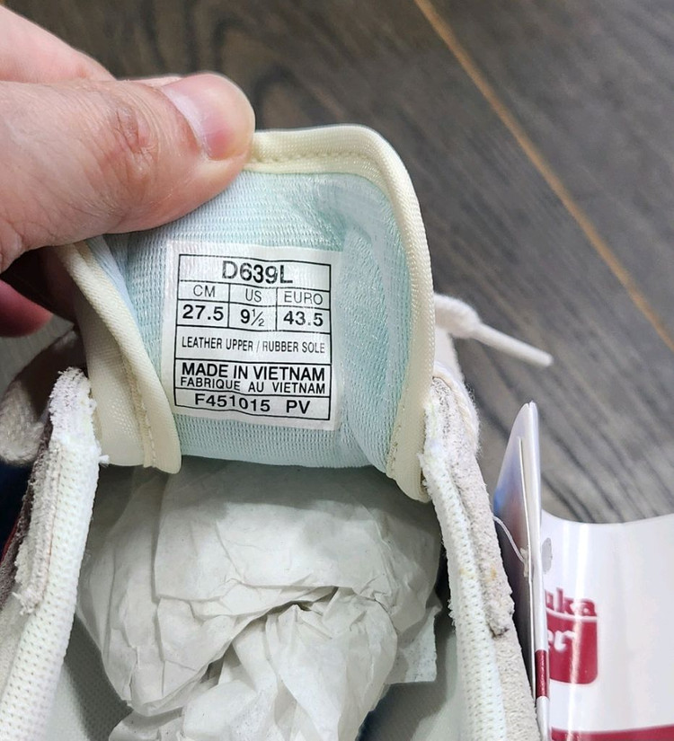 오니츠카 타이거 멕시코 델리게이션 D639L-0142 275사이즈--3