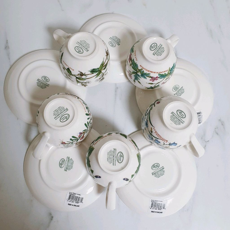 포트메리온 커피잔세트 5인조--7