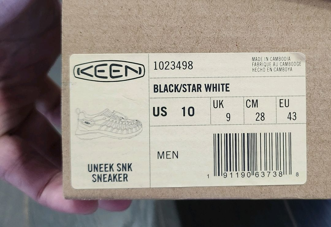 Keen 킨 유니크 SNK 스니커 1023498 280사이즈--1