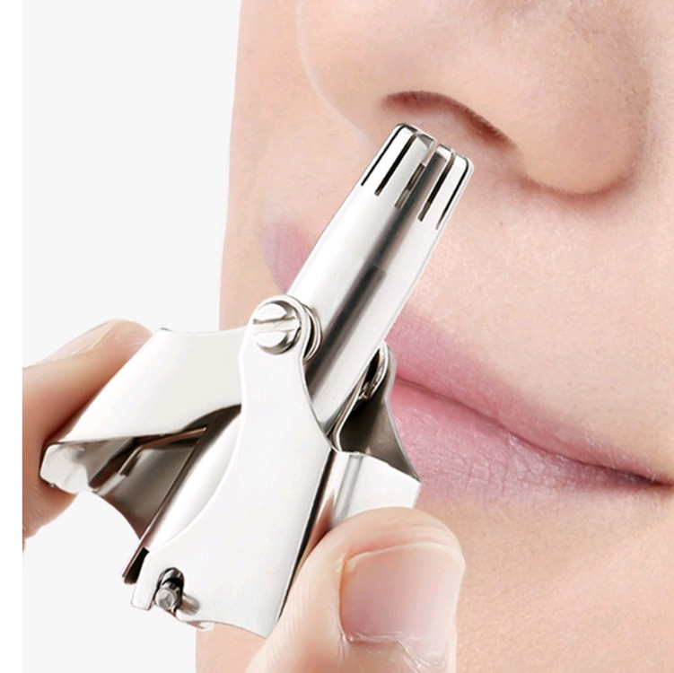 (새제품) 수동 코털 정리기 - 브러쉬, 박스 포함--0