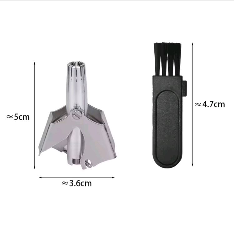 (새제품) 수동 코털 정리기 - 브러쉬, 박스 포함--6