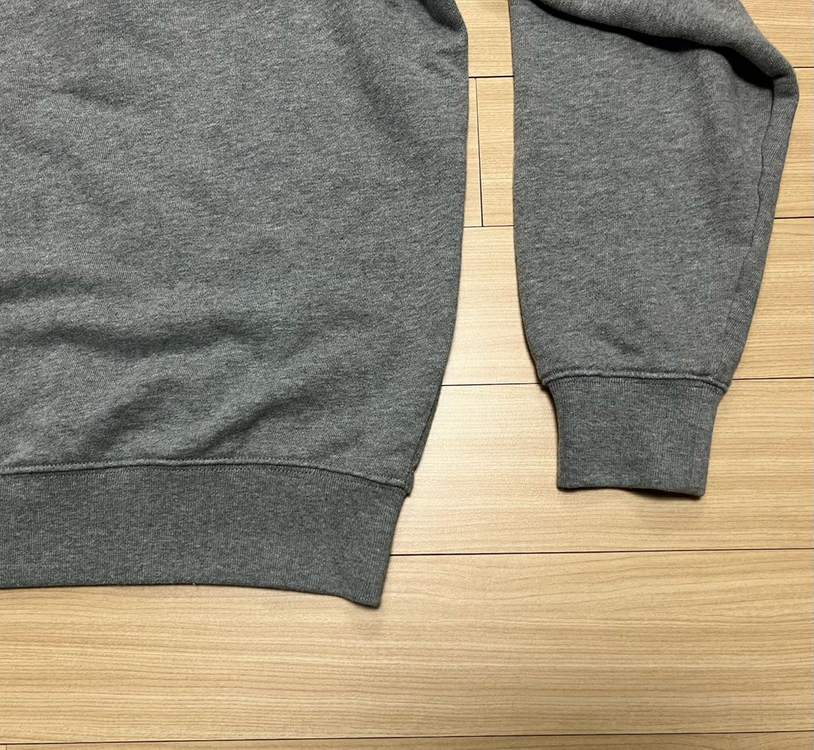 [M] 지오다노 프렌치 테리 하프집업 목넥 풀오버 그레이--8