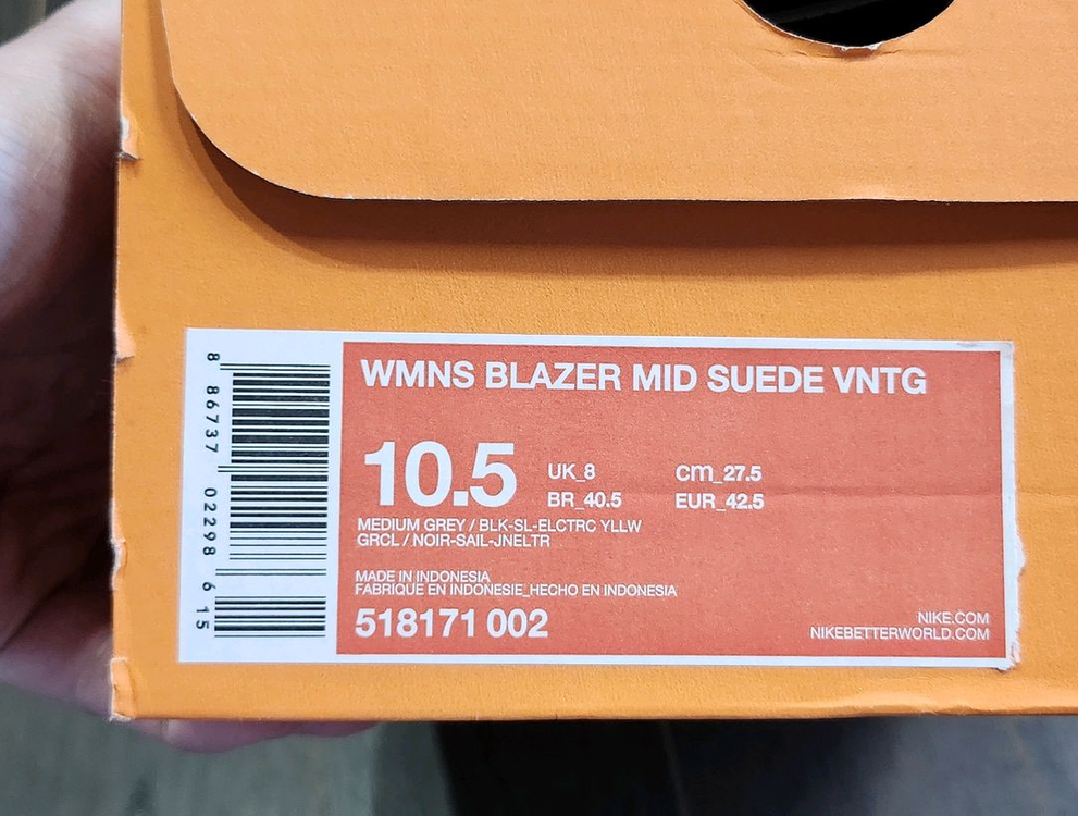 나이키 우먼스 빈티지 블레이저 518171-002 W275사이즈--2