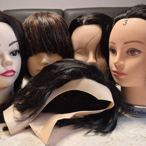 상태좋은 연습용 미용가발 저렴하게 판매합니다~^^