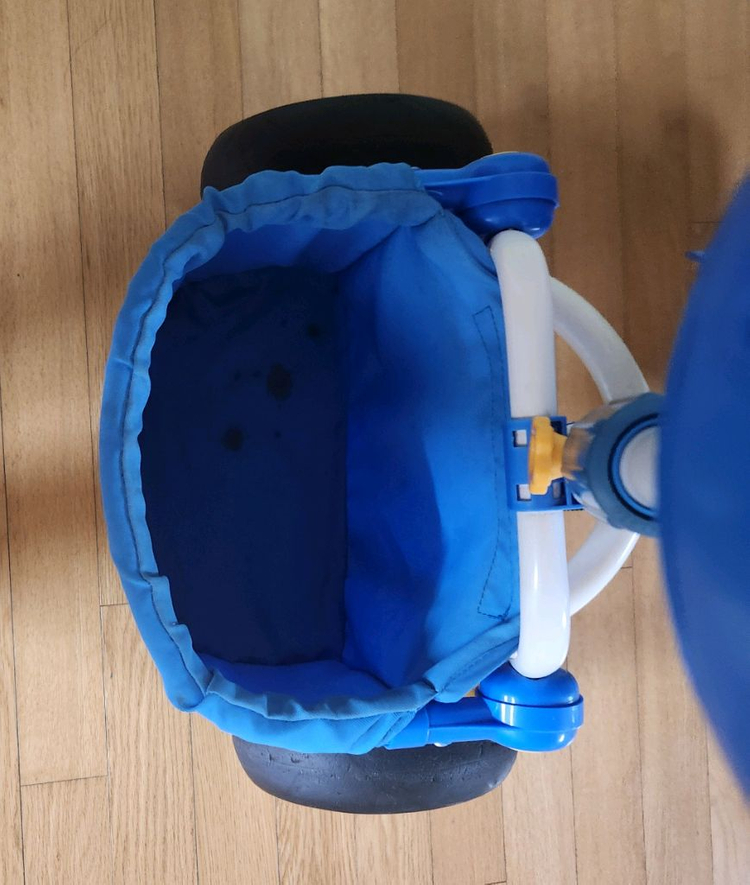 (단종품) 유아 뽀로로 유모차 세발 자전거--4