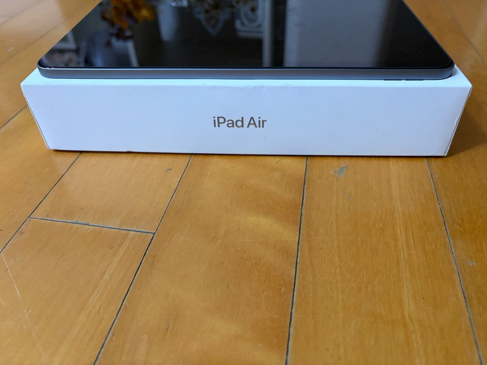 애플케어O) 아이패드 에어 7세대 M3 11인치 128기가 스페이스그레이 SS급 풀박스--6