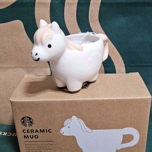 새상품S급]스타벅스 2026 해피 포니 팜 베이비포니 데미 머그 89ml 머그잔 머그컵