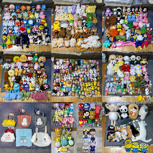 짱오락실 택있는 중형 소형 인형 새삥 인형뽑기 묶음 대량 판매