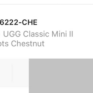 ugg 부츠 어그부츠 클래식 미니2 240 (미개봉)