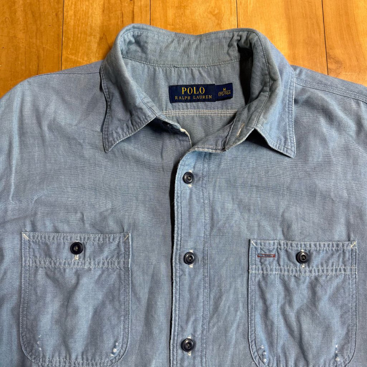 폴로 랄프로렌 데님 셔츠 M--6