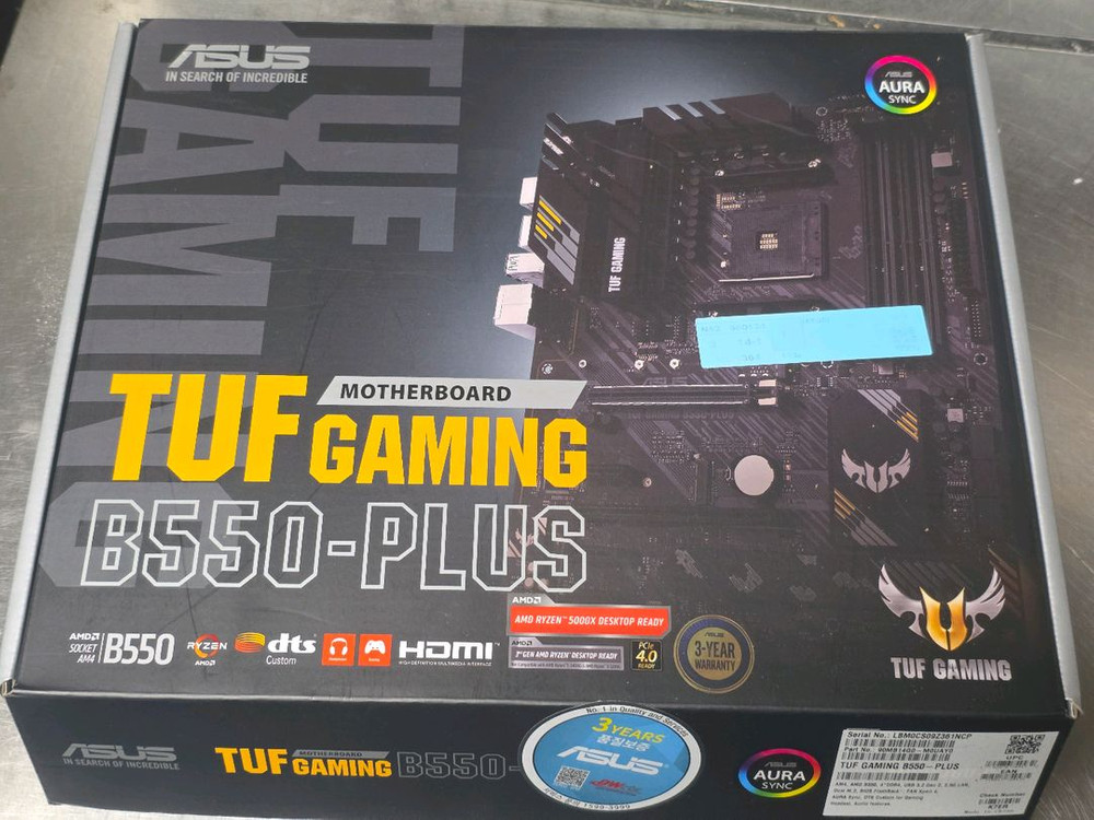 AMD Ryzen 7 5800X + ASUS TUF GAMING B550-PLUS 세트 판매합니다--0