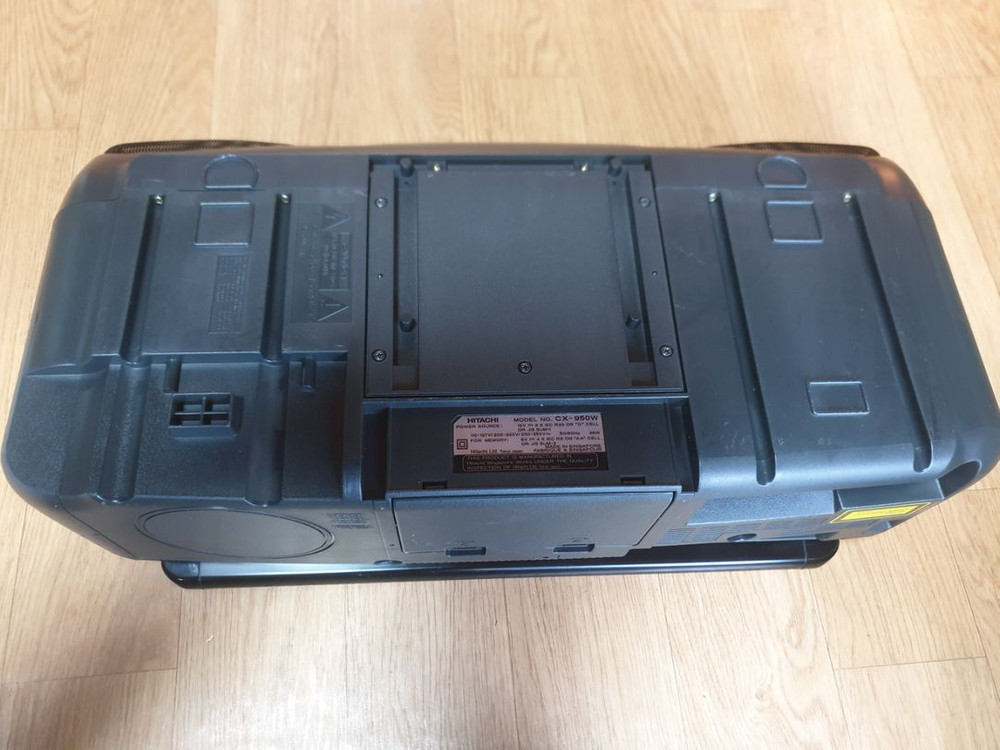 히타치CD카세트라디오 이미지