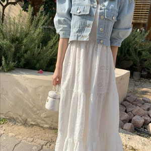 바이씨니 씨니데님자켓 청자켓 바이씨니자켓 크롭자켓