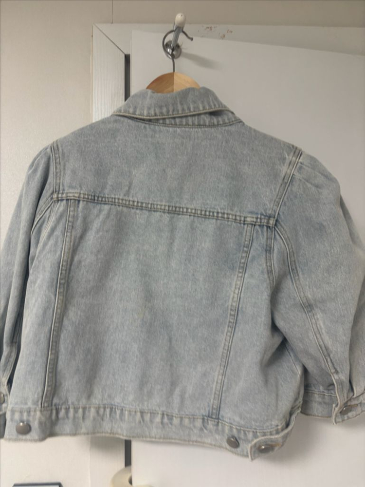 바이씨니 씨니데님자켓 청자켓 바이씨니자켓 크롭자켓--3