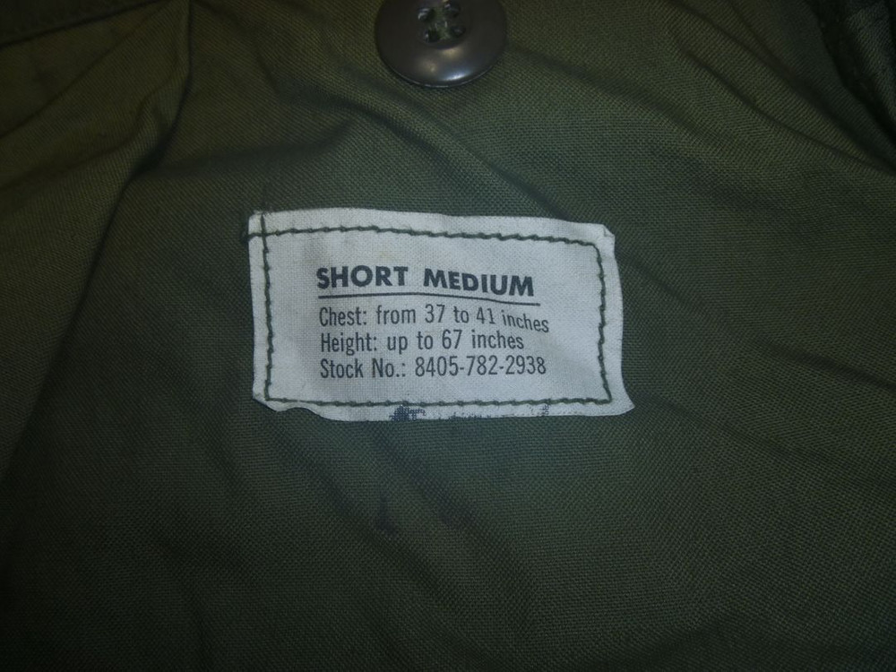 미군 2세대 M - 65 필드자켓 야상 M - S--5