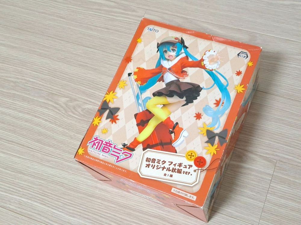타이토 하츠네 미쿠 가을 옷 하츠네미쿠 오리지널 피규어 스케일--2