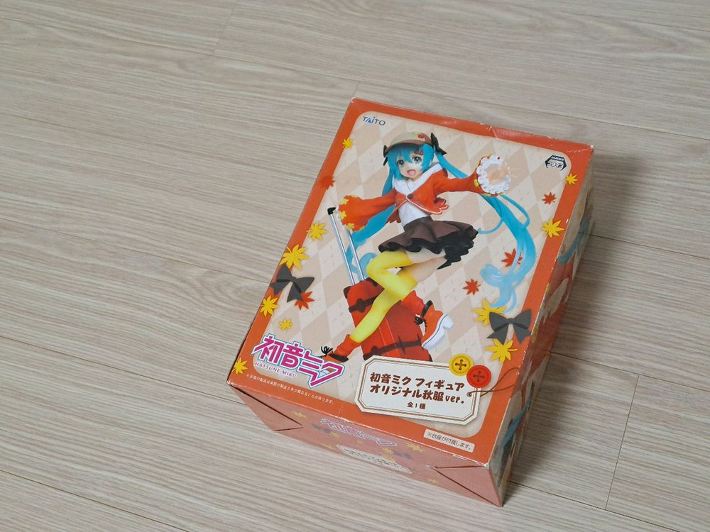 타이토 하츠네 미쿠 가을 옷 하츠네미쿠 오리지널 피규어 스케일--4
