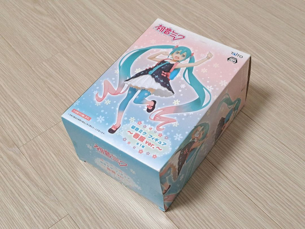 타이토 보컬로이드 사계절 봄 옷 하츠네미쿠 하츠네 미쿠 피규어 스케일--1