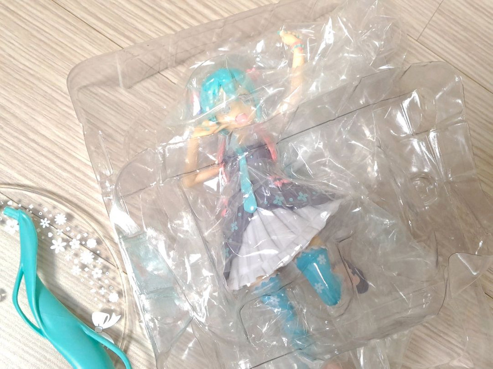 타이토 보컬로이드 사계절 봄 옷 하츠네미쿠 하츠네 미쿠 피규어 스케일--4