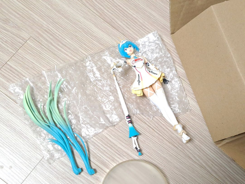 반프레스토 2015 레이싱 미쿠 레이싱미쿠 하츠네미쿠 피규어 SQ 스케일--3