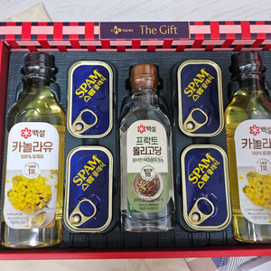 CJ제일제당 스팸 카놀라유 선물세트 K-4호 신갈