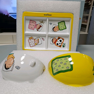 캐릭터 밥그릇 세트