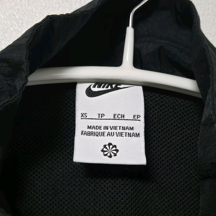 나이키 블랙 윈드브레이커/ 여성 자켓/ 여자 바람막이 이미지