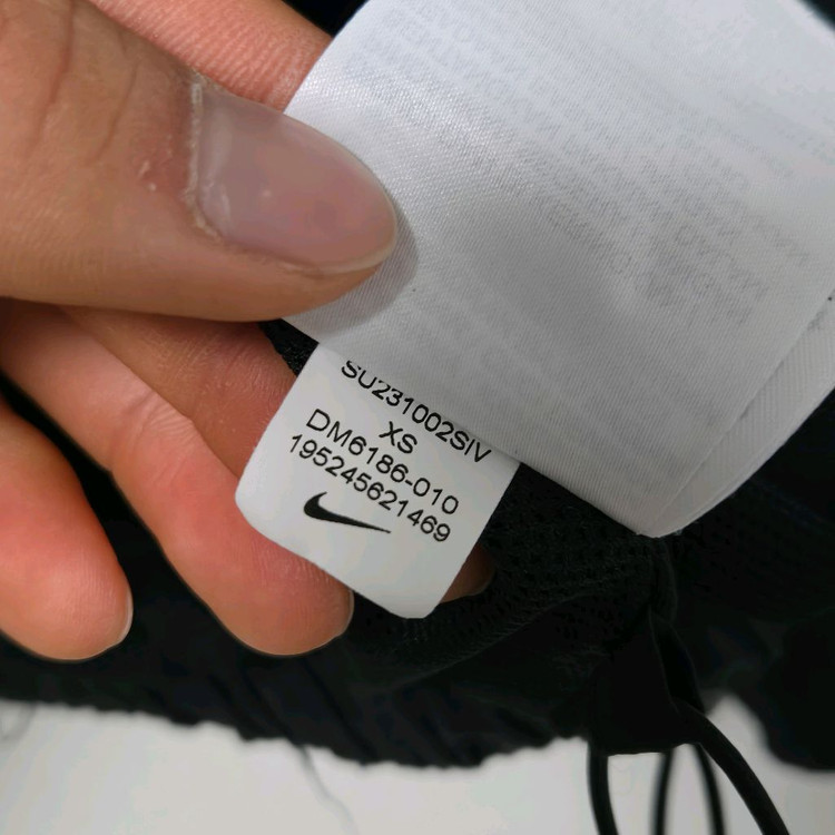 나이키 블랙 윈드브레이커/ 여성 자켓/ 여자 바람막이 이미지