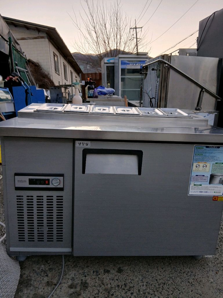 우성 1200 반찬 냉장고 김밥냉장고 토핑냉장고 상태최상--1