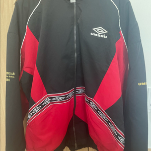 엄브로 스탠넥 바람막이 자켓 110사이즈