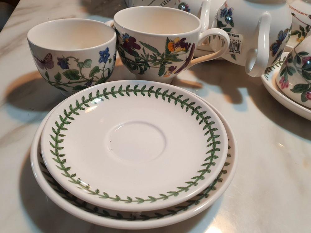 백화점정품) 영국포트메리온BF커피잔0.28L 6셋트 새--5